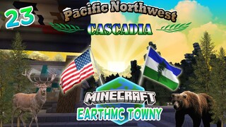 Pacific Northwest, Cascadia! | Minecraft EarthMC Towny #23