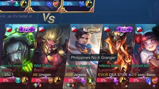 PHILIPPINES TOP GLOBAL GRANGER VS TEAM VIETNAM - NATIONAL ARENA TOURNAMENT |MLBB