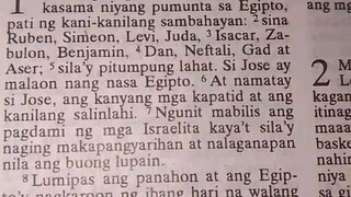 Pang Araw Araw na Talata.               Exudos 1:1-7