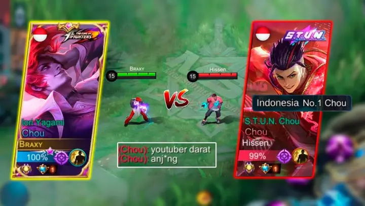 BRAXY VS TOP 1 INDONESIA CHOU TRASHTALKER!! | WHO WILL WIN?!