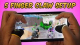 Best 5 Finger Claw Setup (PUBG MOBILE & BGMI) Settings + Sensitivity Codes 2022 Handcam Gameplay