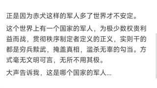 为什么那么多人讨厌赤犬，现实中正是无数个像赤犬一样的军人，生活才如此安定呀？