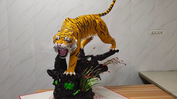 【DIY】Make a tiger with sugar