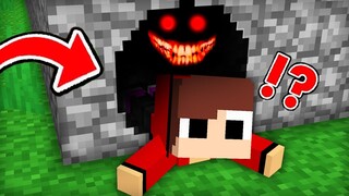 Monster Stole JJ Through a Crack in Mikey House in Minecraft challenge (Maizen Mazien Mizen)