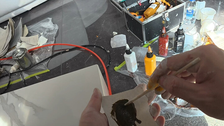 The customer had extremely high standards for detail, requesting we come to their home to repair the