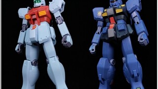 ด้วยรถยนต์และบ้าน กรงเล็บของไททันส์~丨ROBOT Soul Riot-Suppressing Jim [Wolf Fang Review] RGM-79Q