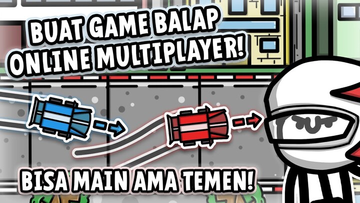 Gw Buat Game Balap Online Multiplayer!