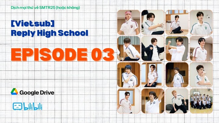 [VIETSUB] REPLY HIGH SCHOOL EP. 03 #smtr25