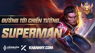 SUPERMAN MÙA 20 - TRANG BỊ, BẢNG NGỌC, PHÙ HIỆU VÀ CÁCH CHƠI SUPERMAN MẠNH NHẤT