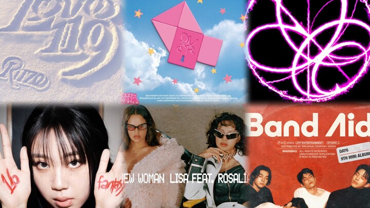 Top 10 bảng xếp hạng K-pop năm 2024 (dành cho cá nhân)