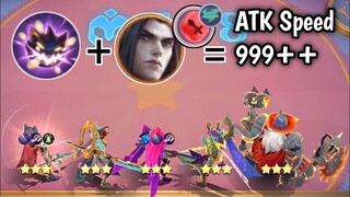 THARZ 3 WEAPON MASTER ONLY COMBO PALING MUDAH + SAKIT | ATK SPEED GACOR | COMBO MAGER MAGIC CHESS