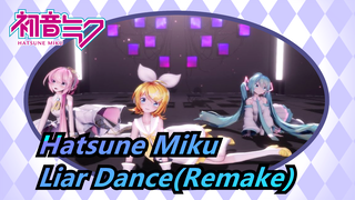 Hatsune Mik[|MMD] Liar Dance(Remake)