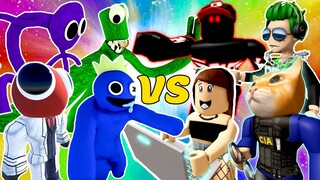 ROBLOX Rainbow Friends vs Hacker Brookhaven 🏡RP (JENNA 17)