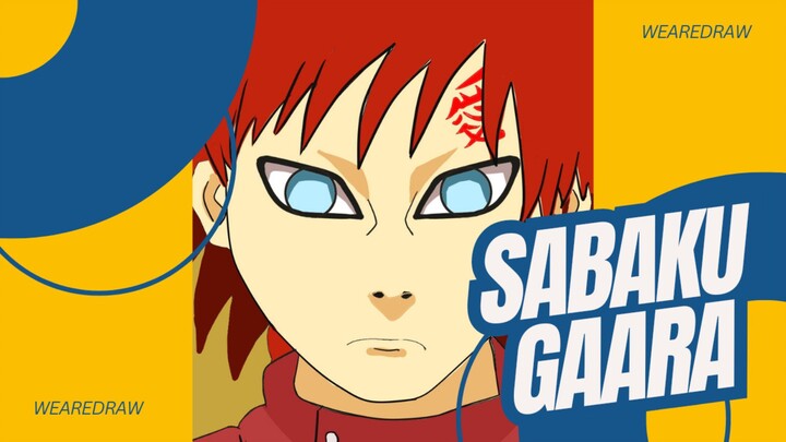 DRAWING "SABAKU GAARA" || MEDIBANG PAINT (PC)