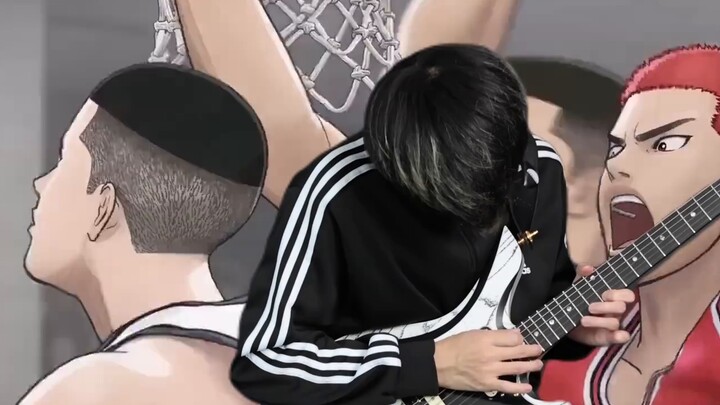 The editing and arrangement of the theme song of Slam Dunk "Zero Sense" is so hot!!!