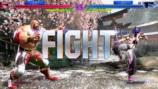 Street Fighter 6 - Zangief vs Juri