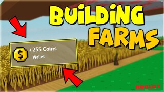 Lets Build A Farm* In Sky Block - ROBLOX