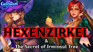 Organisasi Penyihir Hexenzirkel & Penelitian Pohon Irminsul | Genshin Impact Lore Indonesia