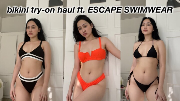 ESCAPE SWIMWEAR TRY-ON HAUL | Cheska Dionisio