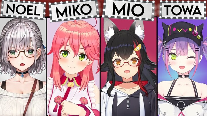 Testing Hololive members if they're Idols or Comedians