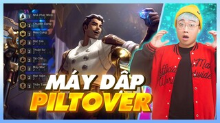 (TFT) Tưởng thua game nhưng MÁY DẬP PILTOVER nói rằng "KHÔNG! ĐỂ TÔI GÁNH!" [Hoàng Luân]