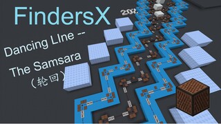 【红石音乐】在MC中还原跳舞的线！轮回（The Samsara）关卡红石音乐FindersX！