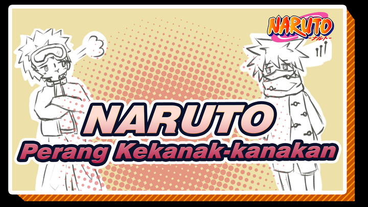 NARUTO | [AMV Gambar Pribadi / Kakashi & Obito] Perang Kekanak-kanakan