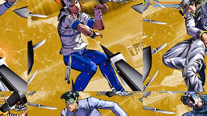 All characters are frozen by Diego's flying knife [Jojo Star Wars R]