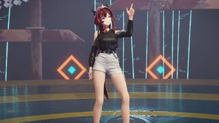 【明日方舟MMD/布料解算】史尔特尔42奶奶着火了🥵！