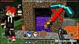 How pro gamer Build a nether Portal| MC Building a nether portal without diamond pickaxe Tutorial💕