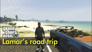 Lamar's Los Santos Road Trip | Driving Normally | GTA V