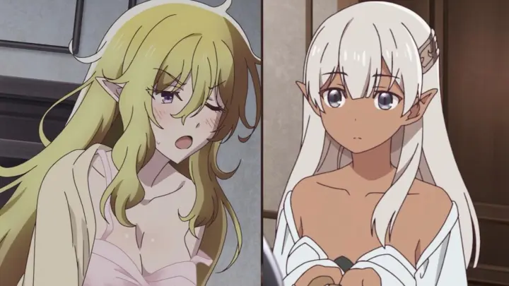 Succubus sister and black-skinned elf...to the enemy! Stop being a warrior!