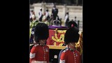 The Queen’s Coffin departs Buckingham Palace, accompanied by His Majesty The King