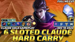 6 SLOTTED CLAUDE HARD CARRY THE HARD GAME | CLAUDE 2023