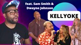 Duets Edition! | SINGER REACTS to Kellyoke - Vol. 72 (feat. Sam Smith & Dwayne Johnson)