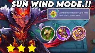 EVEN 3 STAR LING CAN'T ONE HIT THIS.!! SUN TANK TITAN MODE.!! MAGIC CHESS MOBILE LEGENDS