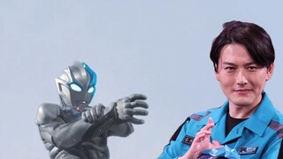 Ultraman Blaze on the right and Gento Hiruma on the left?