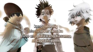 Black clover fan lng nakaka alam