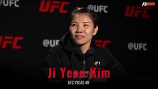 Ji Yeon Kim UFC Vegas 49 full pre-fight interview