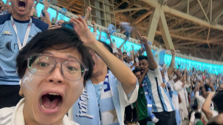 No need to edit this clip—just post it directly @Davilla19! Messi!!!! #WorldCup##Argentina##Argentin