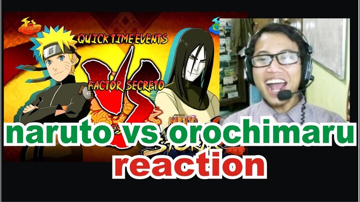 INDONESIA REACTION : greget banget, naruto ekor empat VS orochimaru