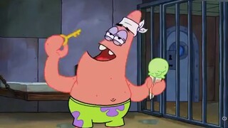 Patrick Star: Teman-teman, ayo kita buat es krim. Mari kita lihat apa aku bisa melakukannya. Ollie y