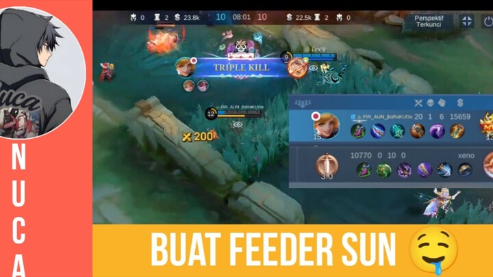 ketika fanny darat ngelock sun 🤤
