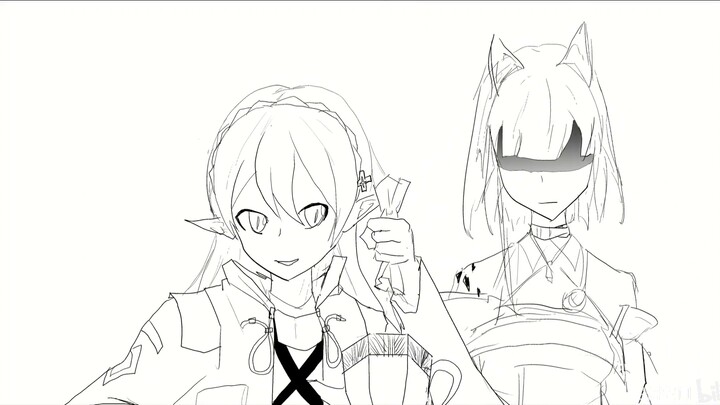 [Arknights Handwritten] Skadi's Solo Mission