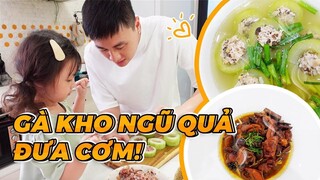 GÀ KHO THẢO QUẢ , CANH BÍ NHỒI THỊT NGON CƠM | BIẾN TẤU BỮA CƠM GIA ĐÌNH