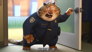 ว่ากันว่านี่คือความเจ็บปวดชั่วนิรันดร์ของคนอ้วนทุกคน ฉันสงสาร Officer Leopard สักครู่!