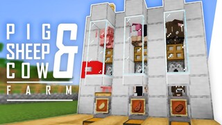 Cara Membuat Pig & Sheep & Cow Farm - Minecraft Indonesia