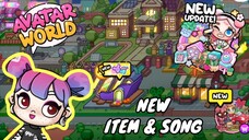 NEW ITEM & NEW SONG PLACE‼️ Updatenya Nanggung nih 😅 #bestofbest #nuriagame #avatarworld