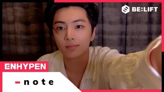 [ENGSUB][-note] 240613 JAY - ENHYPEN (엔하이픈)