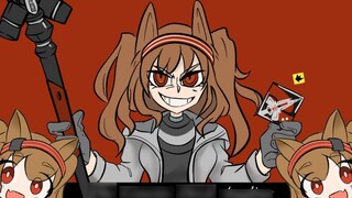 【Helltaker×Arknight】Angelina dari neraka (Apakah kamu menyukai Jack meskipun dia seperti ini)